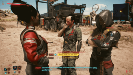 Cyberpunk 2077 - Talk to Mitch and Scorpion