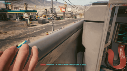 Cyberpunk 2077 - Go to the roof