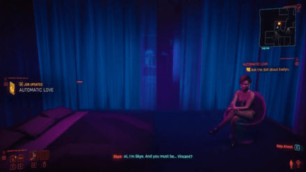 Cyberpunk 2077 - Sit on the Bed