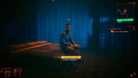 Cyberpunk 2077 - Ask Tom About Evelyn