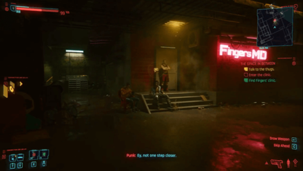 Cyberpunk 2077 - Find Finger