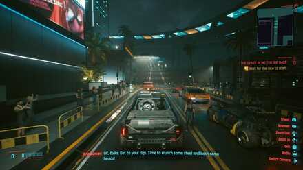Cyberpunk 2077 - Unlocking Car Races