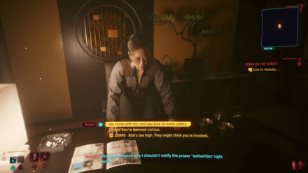 Cyberpunk 2077 - Go to Wakako