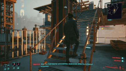 Cyberpunk 2077 - Follow Takemura