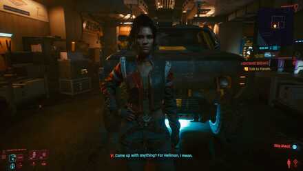 Cyberpunk 2077 - Meet Panam at midnight