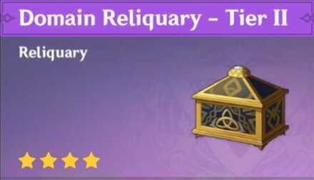 Genshin Impact - How to Get Domain Reliquary - Tier II and Effects