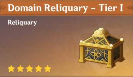 Genshin Impact - How to Get Domain Reliquary - Tier I and Effects