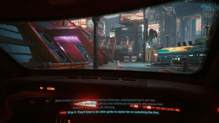 Cyberpunk 2077 - Ride with Judy