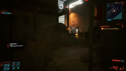 Cyberpunk 2077 - Reach the main building