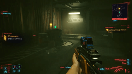 Cyberpunk 2077 - Find a way to the sub-levels