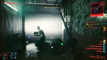 Cyberpunk 2077 - Leave the building