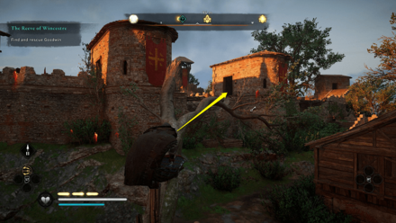 The Reeve of Wincestre - Wincestre Garrison stealth route part 1.png