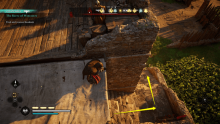 The Reeve of Wincestre - Wincestre Garrison stealth route part 3.png