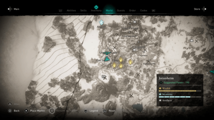 Enchanted Tower Ymir&rsquo;s Blood Stone Location | Assassin&rsquo;s Creed 