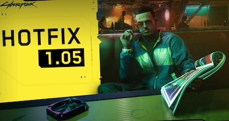 Cyberpunk 2077 - Patch 1.05 Notes and Release Date