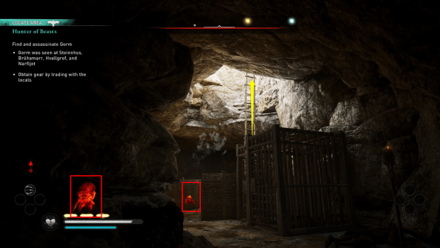 Hunter of Beasts - Narfljot Camp stealth route part 2.png