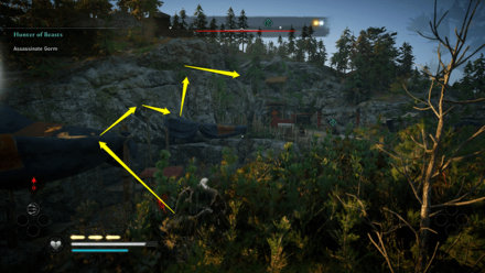 Hunter of Beasts - Narfljot Camp stealth route part 5.png