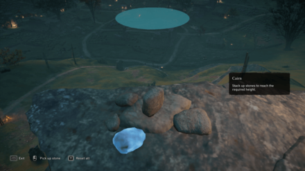 Second Stone - Cairn Mystery Glowecestrescire (AC Valhalla).png