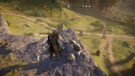 Cairn Mystery Cleeve Hill Glowecestrescire Location (AC Valhalla) - Overworld View.png