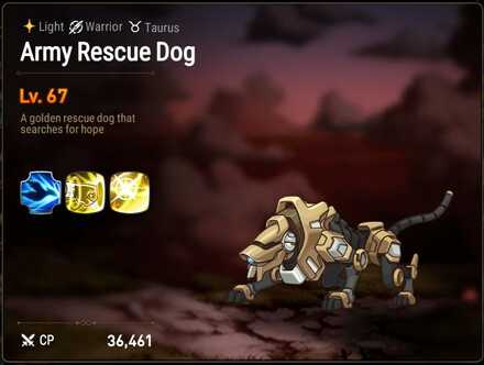 Army Rescue Dog image