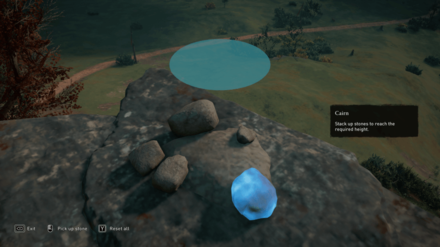 1st Stone - Maen Ceti Cairn Mystery Glowecestrescire (AC Valhalla).png