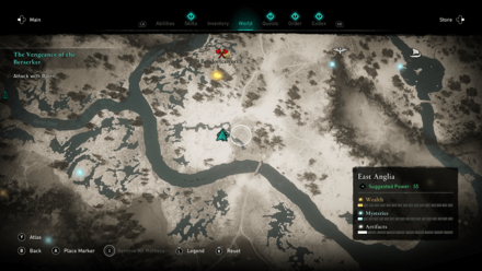 The Vengeance of The Berserker - Starting Location.png