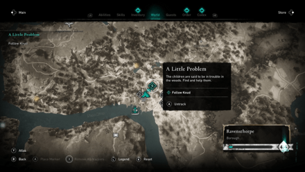 A Little Problem - Starting Location.png