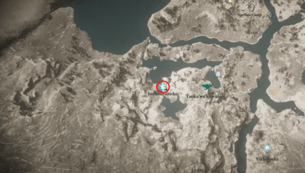 Cairn Mystery Vinland Location (AC Valhalla) - Map View.png