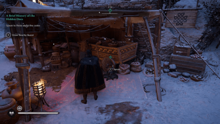 A Brief History of the Hidden Ones - Speak to Reda about the codex.png