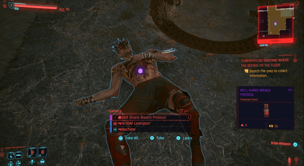 Cyberpunk 2077 Cyberpsychosis Sighting Where The Bodies Hit The Floor 03.png