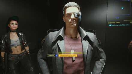 Cyberpunk 2077 - Talk to the rest of the crew