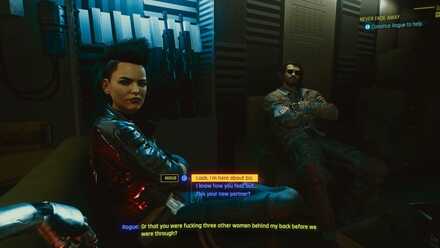 Cyberpunk 2077 - Convince Rogue