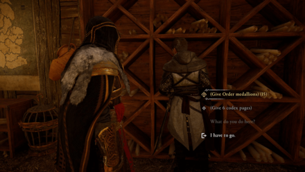 Breaking The Order - Return the order medallions to Hytham.png