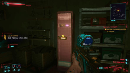 Cyberpunk 2077 - Retrieve the bootleg recording of Samurai