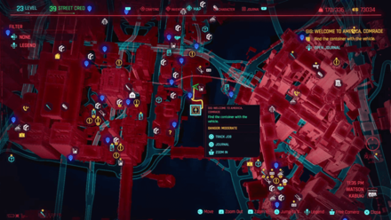 Cyberpunk 2077 - Go to the docks in Kabuki