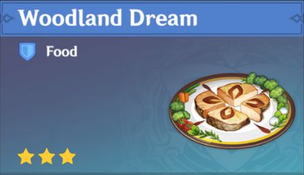 Genshin Impact - How to Get Woodland Dream and Effects