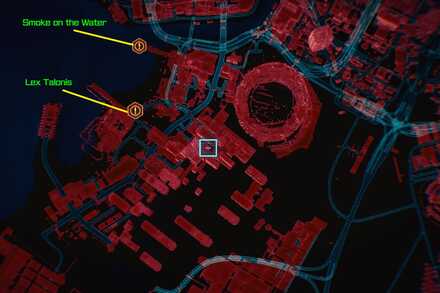 Pacifica Cyberpsycho Locations