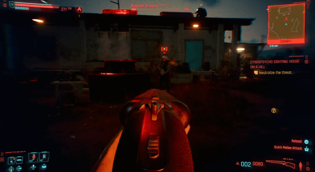 Cyberpunk 2077 Cyberpsycho Sighting House on a Hill 01.png