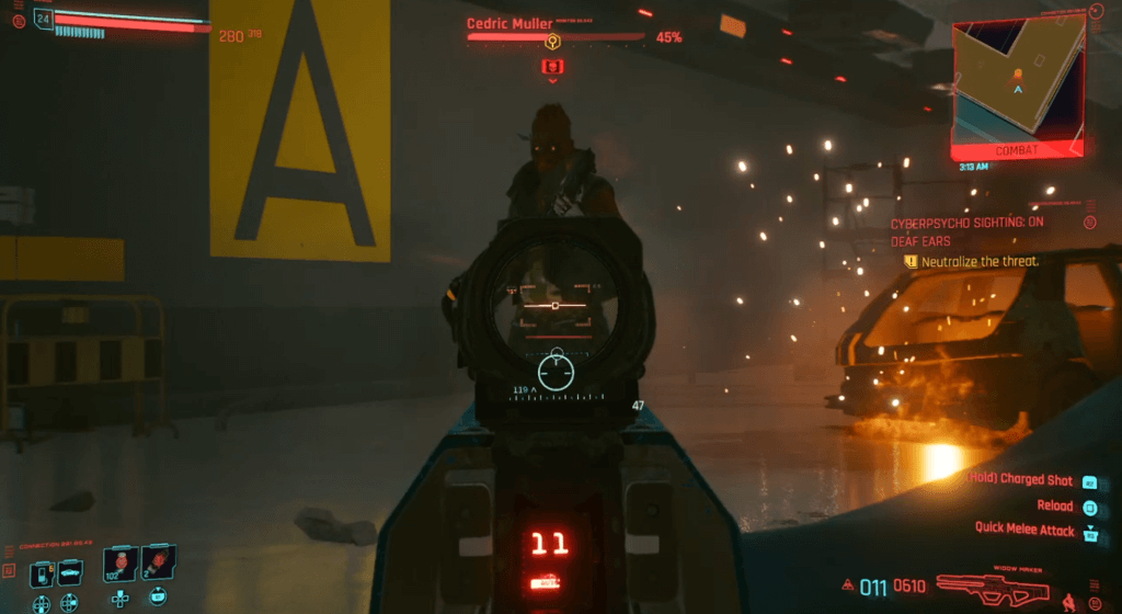 Cyberpunk 2077 Cyberpsycho Sighting On Deaf Ears 01.png