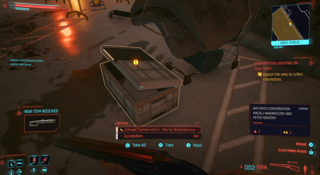 Cyberpunk 2077 Cyberpsycho Sighting On Deaf Ears 02.png