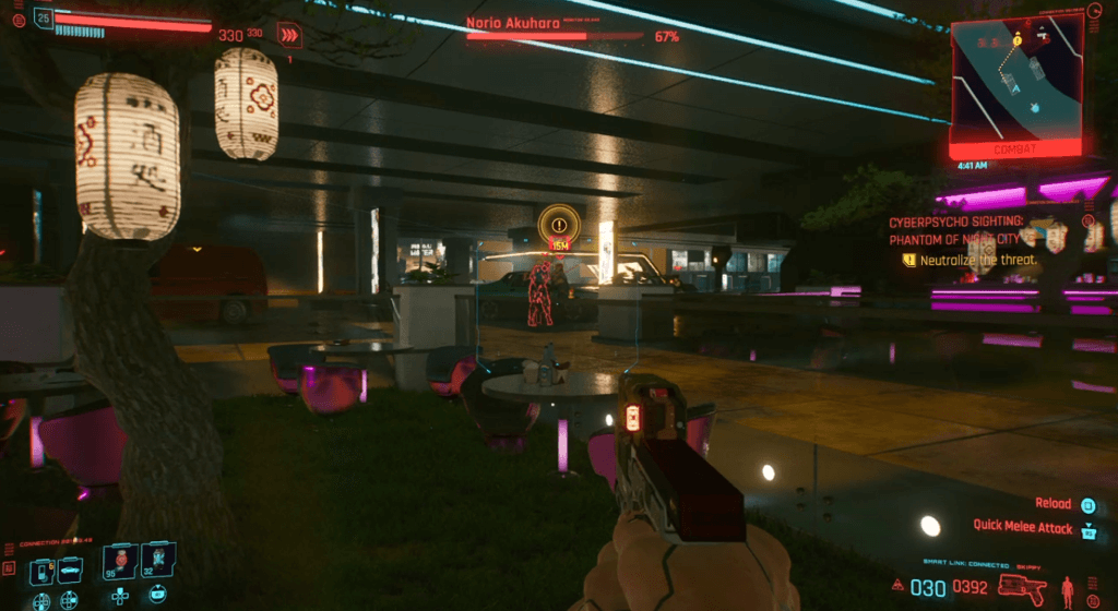 Cyberpunk 2077 Cyberpsycho Sighting Phantom of Night City 01.png