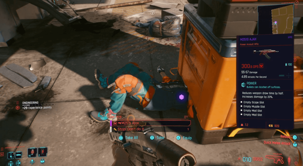 Cyberpunk 2077 Cyberpsycho Sighting Letter of the Law 02.png