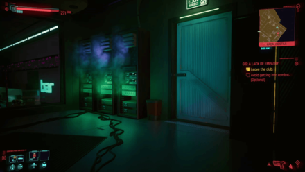 Cyberpunk 2077 - Leave the club