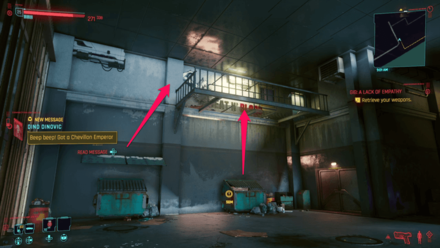 Cyberpunk 2077 - Enter club from the back