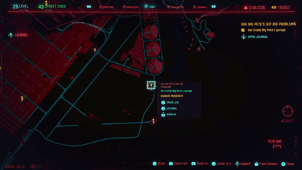 Cyberpunk 2077 - Get inside Big Pete