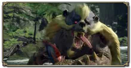 MH Rise - Arzuros Large Monster