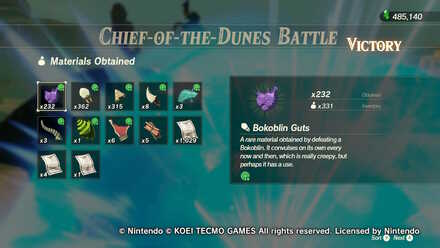 Chief-of-the-Dunes Battle Drops