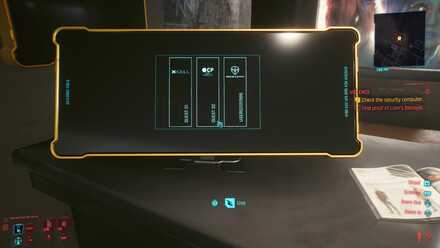 Check the security cameras