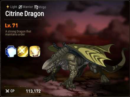 Citrine Dragon image