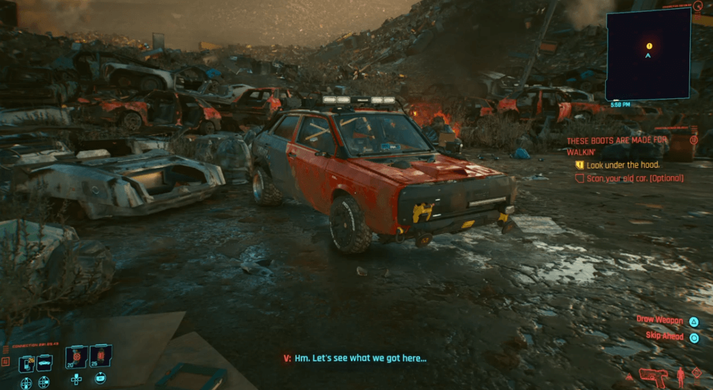 Cyberpunk 2077 These Boots Are Made For Walkin